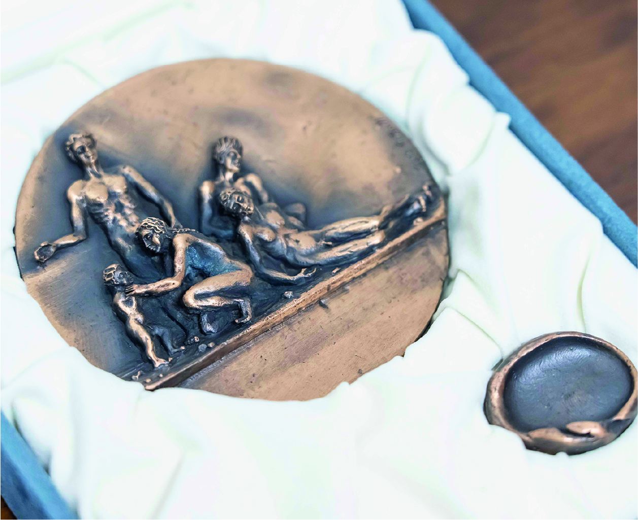 Medaglia in bronzo Pax in Tertium Millenium